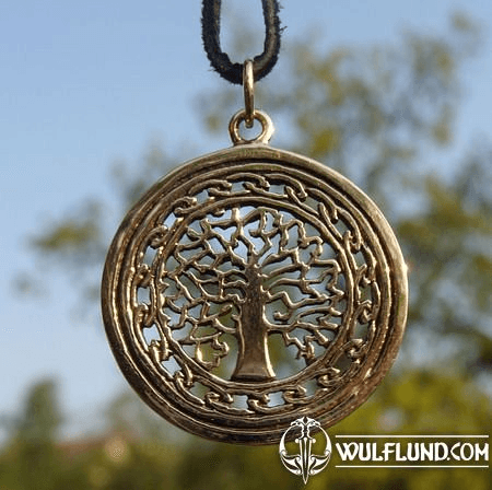 ARBRE DE VIE, PENDENTIF EN BRONZE