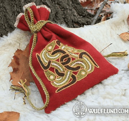 VIKING POUCH, TEXTILE, GOTLAND