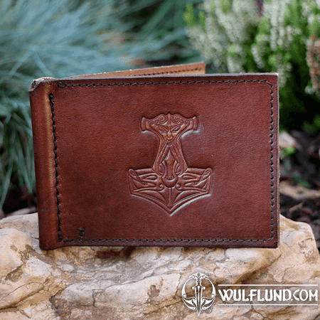 THOR'S HAMMER, LEATHER WALLET