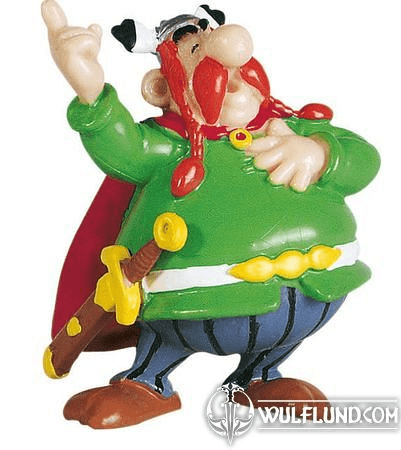 MAJESTIX FIGUR AUS DER SERIE ASTERIX