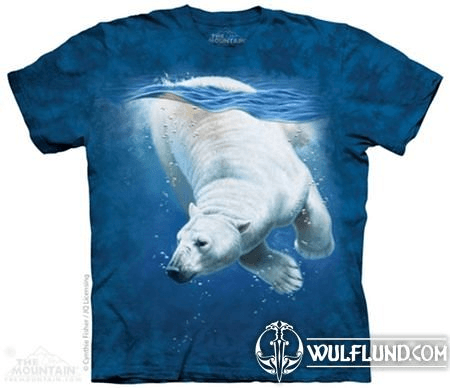 POLAR BEAR DIVE, T-SHIRT, THE MOUNTAIN