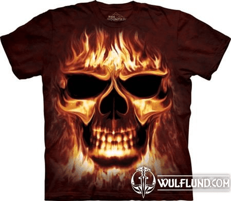 SKULLFIRE, T-SHIRT, THE MOUNTAIN