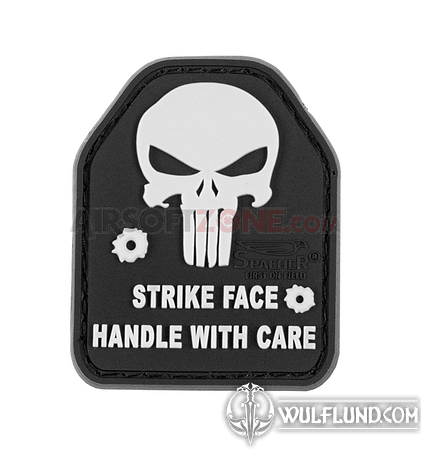 SAPI SKULL RUBBER PATCH - PUNISHER