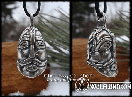 ASKA, MASSIVE SILVER VIKING PENDANT, AG 925