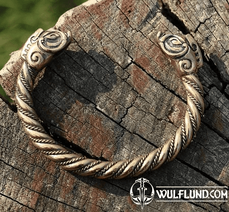 CELTIC BOAR, BRACELET, BRONZE