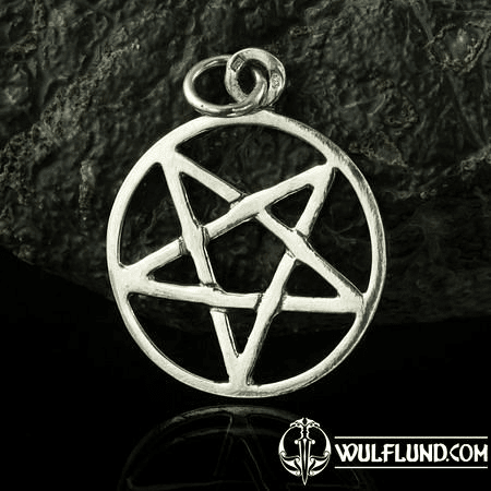 BAPHOMET, PENDENTIF ARGENT