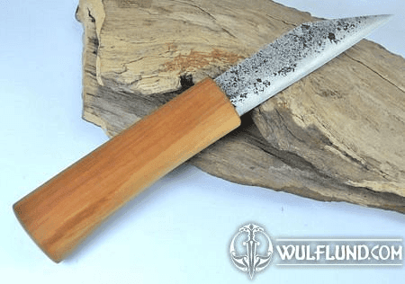 VUK - THE WOLF, HAND FORGED EARLY MEDIEVAL KNIFE