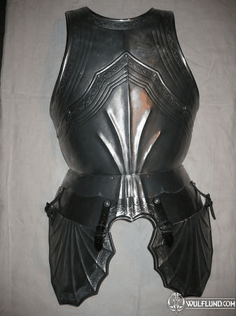 CUSTOM MADE FRONT PLATE CURIASS, GOTHIC ARMOR