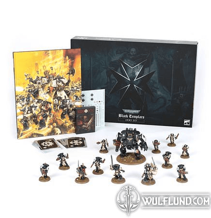 WARHAMMER 40K BLACK TEMPLARS ARMY SET