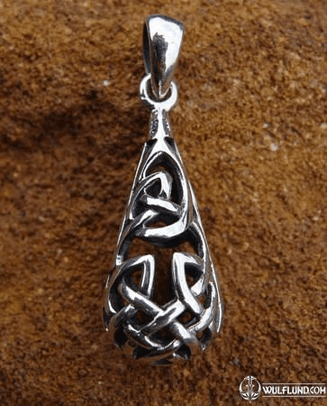 KNOTTED CONE, SILVER PEDNANT, AG 925