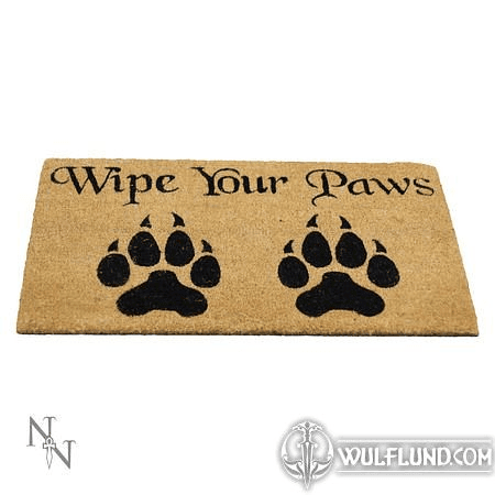 WIPE YOUR PAWS DOORMAT