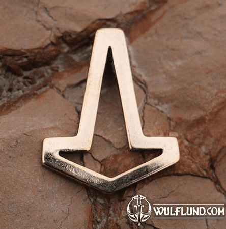 MJÖLLNIR MODERNA, PENDENTIF EN BRONZE