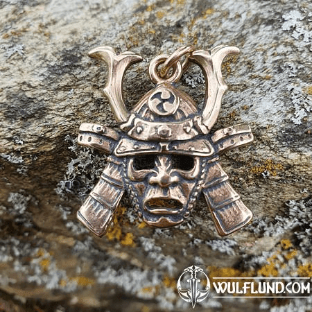 SAMURAI PENDENTIF EN BRONZE