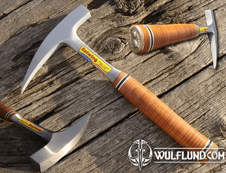 GEOLOGY ROCK HAMMER, LEATHER GRIP, ESTWING