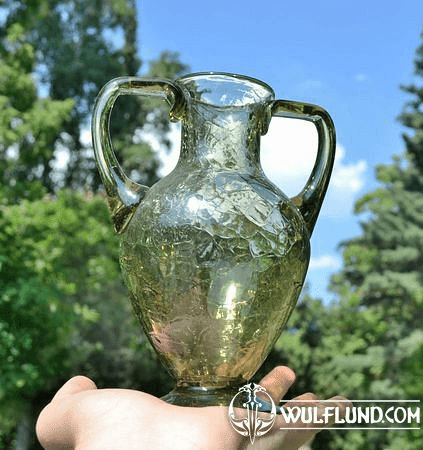 ANCIENT AMPHORA, ICE GLASS