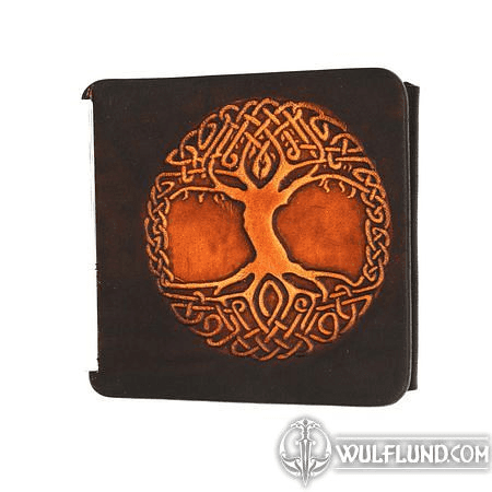 CELTIC TREE, LEATHER WALLET