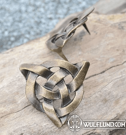 CELTIC TRIQUETRA, SADDLERY DECORATIVE CONCHO