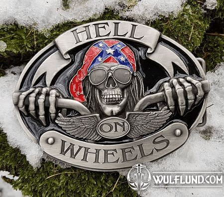 HELL ON WHEELS, BELT BUCKLE