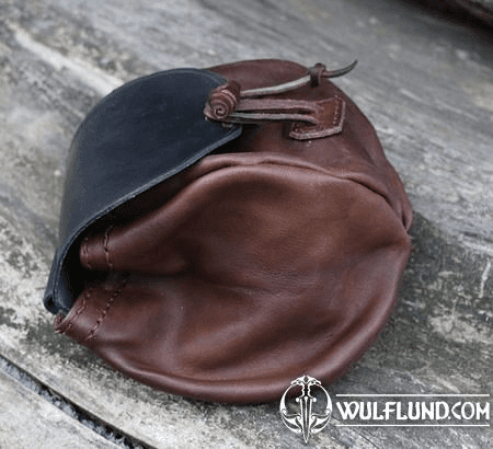 CEDRIC, LEATHER MEDIEVAL BAG