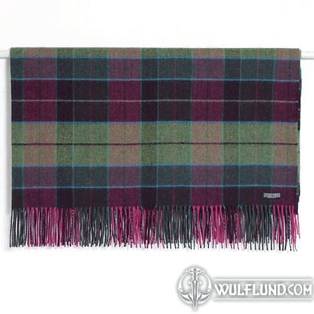 CLIFDEN TARTAN, COUVERTURE EN LAINE, IRLANDE