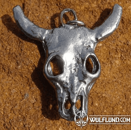 BUFFALO SKULL PENDANT