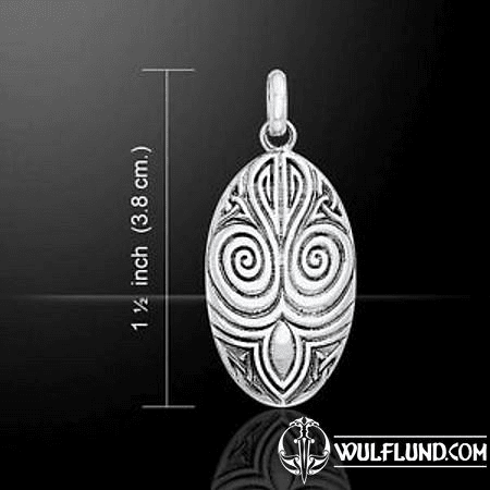 MAORI SILVER TALISMAN NEW ZEALAND PENDANTS