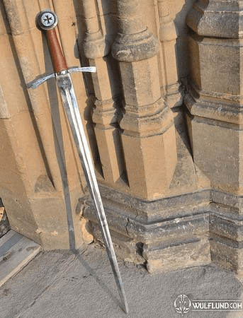 ONEHAND SWORD WITH RED CROSS