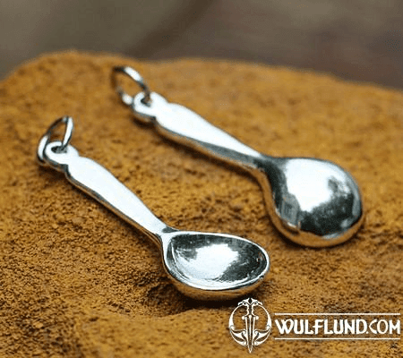 SPOON, STERLING SILVER PENDANT