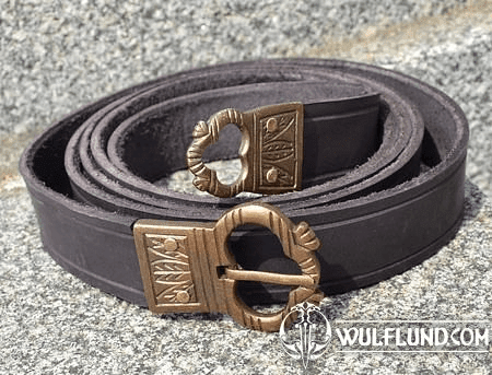 FLORIA, CEINTURE EN CUIR MÉDIÉVALE