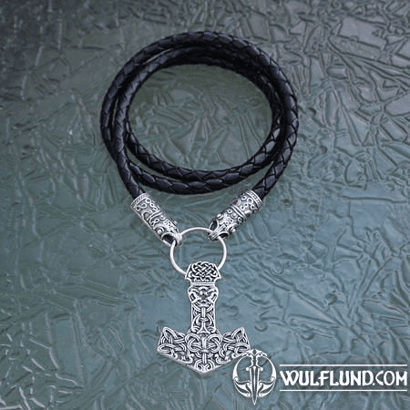 MJÖLNIR COLLIER EN ARGENT MARTEAU DE THOR AG 925 16G