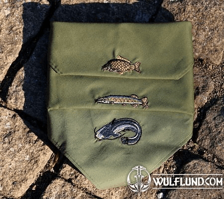 HANDKERCHIEFS WITH FISHING MOTIFS 3 X