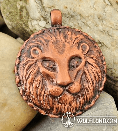 LION, ZODIAC, PENDANT