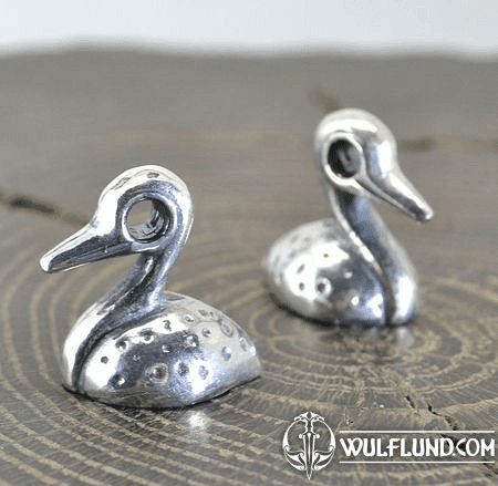 CANARD CELTE, FRANCE, PENDENTIF, ARGENT 925