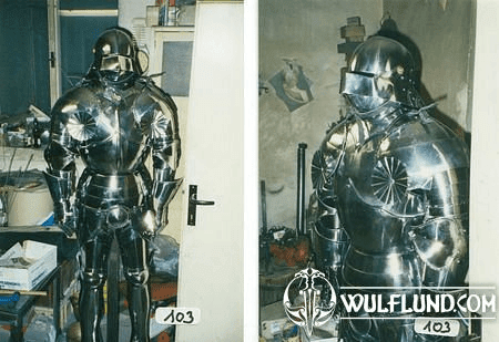 CUSTOM SUIT OF ARMOUR, PLATE ARMOR, 1.5 MM