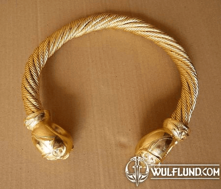 ROMANO-BRITISH TORC, SNETTISHAM, ENGLAND, IRON AGE