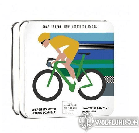 CYCLING - SOAP IN A TIN FROM SCOTLAND