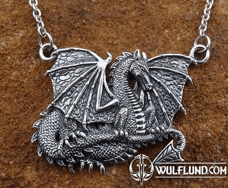 DRACO SPELAEUS, SILVER NECKLACE