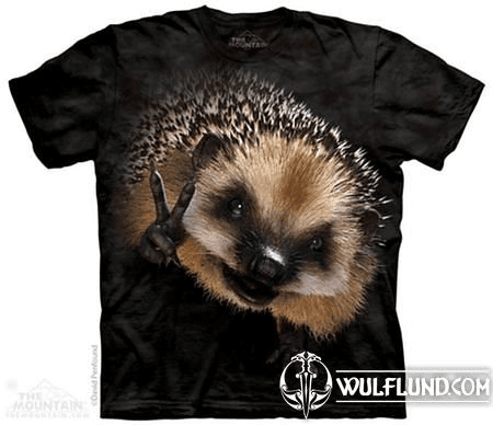 PEACE HEDGEHOG - ANIMAL, T-SHIRT THE MOUNTAIN