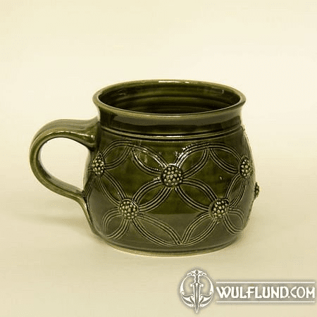 GREEN MEDIEVAL MUG 0,6L