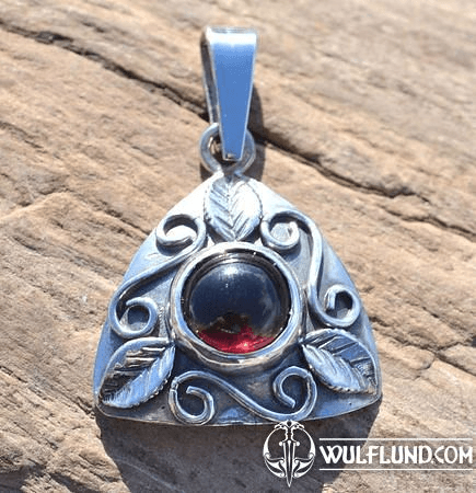 BOUDICCA, PENDENTIF EN ARGENT, AG 925 GRENADE