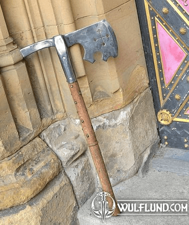 WAR AXE, REPRODUCTION OF AN AXE DEPOSITED IN GHENT, FLANDERS