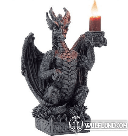 LIGHT KEEPER, DRAGON CANDLEHOLDER