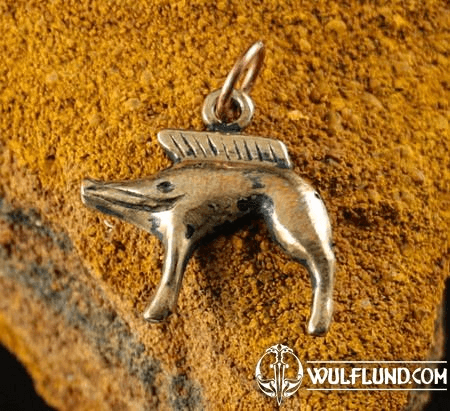 CELTIC BOAR, NEUVY-EN-SULLIAS, BRONZE PENDANT