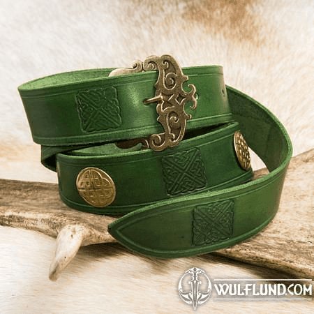 ERIN, CELTIC LEATHER BELT