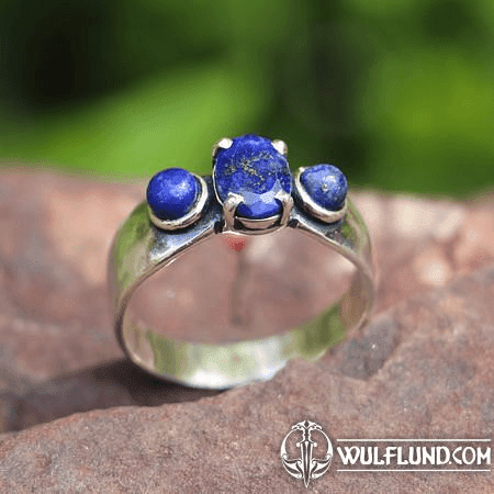 CITTADELLA, RING, LAPIS LAZULI, SILVER 925