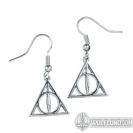 HARRY POTTER, DEATHLY HALLOWS, EARRINGS