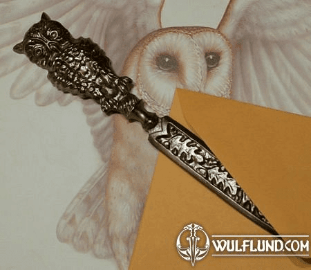 OWL, LETTER OPENER