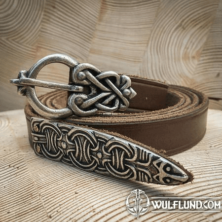 LEATHER VIKING BELT - Fröjel, Sweden We make history come alive!