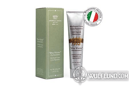 SKIN REPAIR AFTERSHAVE CREAM “PRO VICTIS” 40ML TUBE SAPONIFICIO VARESINO, ITALY