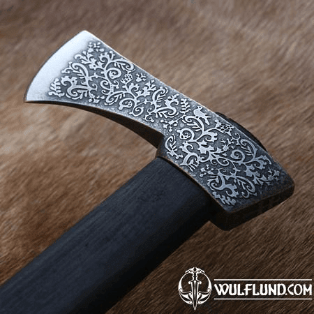FLORA VALASKA TRADITIONAL FORGED CARPATHIAN AXE - ETCHED